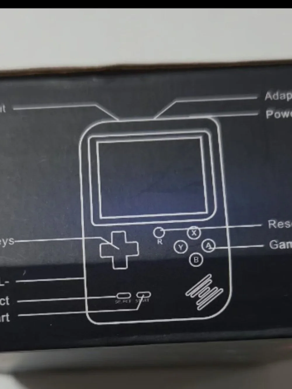 Handheld game box